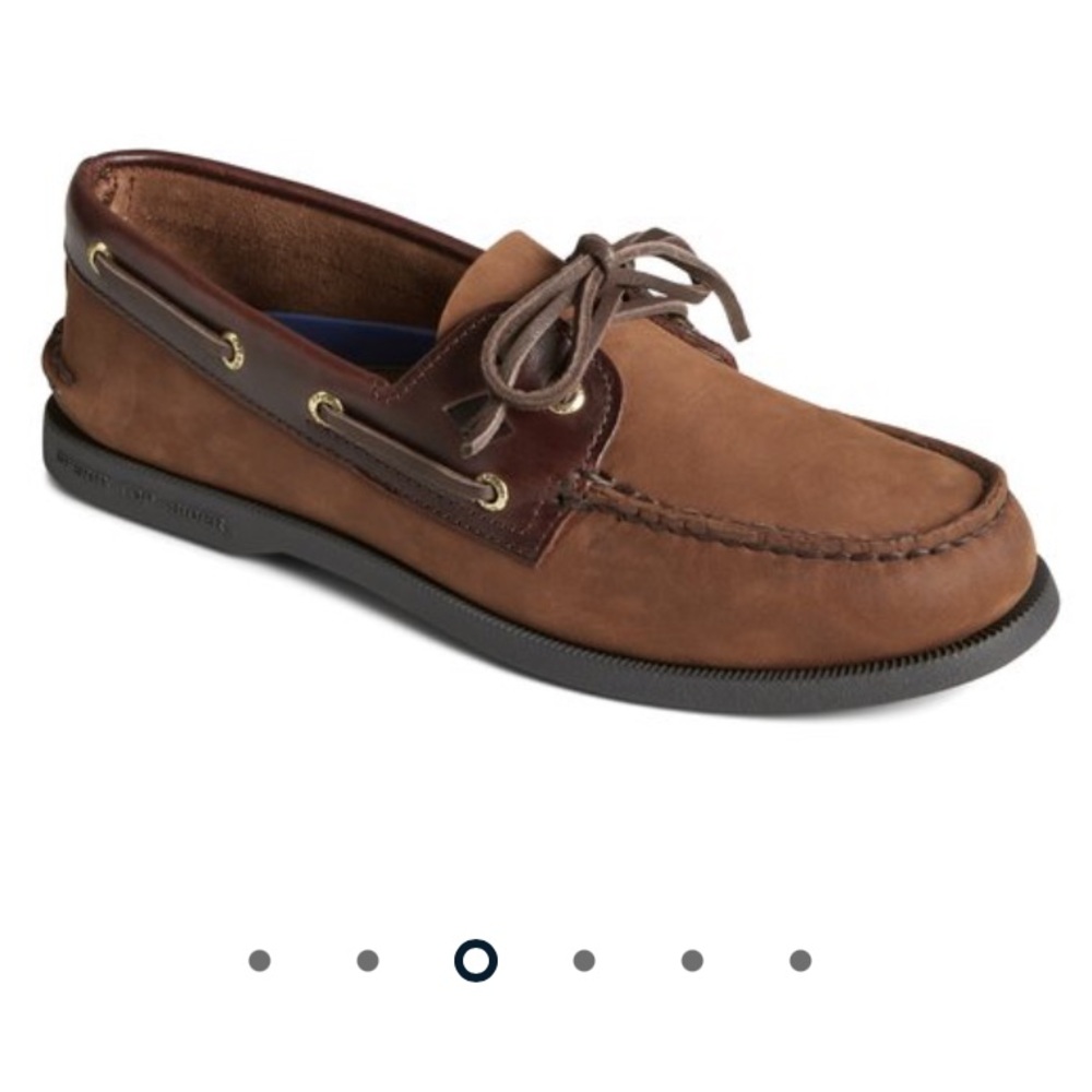 Sperry Authentic Original 2-Tone Leather Boat Shoes – Men’s Size 12, EUC